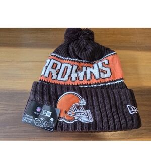 Cleveland Browns New Era Brown Beanie